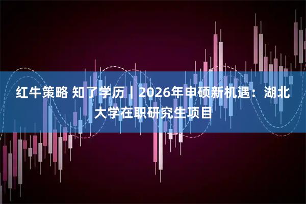 红牛策略 知了学历｜2026年申硕新机遇：湖北大学在职研究生项目