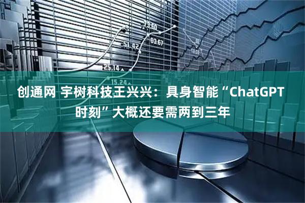 创通网 宇树科技王兴兴：具身智能“ChatGPT 时刻”大概还要需两到三年