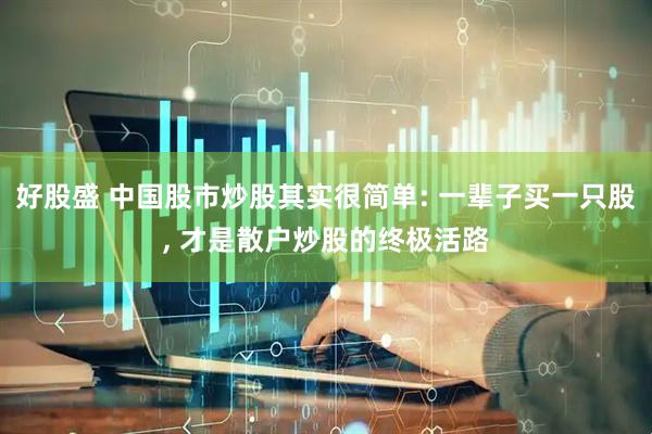 好股盛 中国股市炒股其实很简单: 一辈子买一只股, 才是散户炒股的终极活路