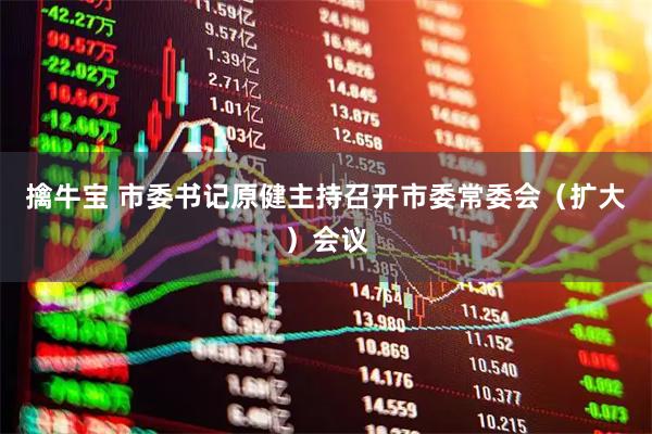 擒牛宝 市委书记原健主持召开市委常委会（扩大）会议