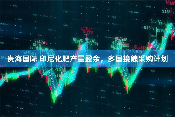 贵海国际 印尼化肥产量盈余，多国接触采购计划