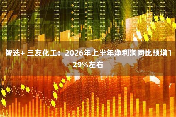 智选+ 三友化工:2026年上半年净利润同比预增129%左右